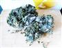 荠荠菜煎饼的做法图解1