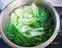 油菜蟹味菇的做法图解3