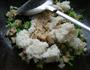 油菜榨菜肉炒饭的做法图解7