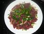 冲菜蒸牛肉的做法图解4