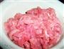 肉丝扁豆焖饭的做法图解1