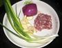 家常肉末烧豆腐的做法图解2