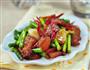 蒜薹炒腊肉的做法图解6