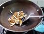香韭豆干炒肉的做法图解3