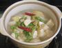 五花肉鲜虾豆腐煲的做法图解5