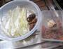 蒜蓉牛肉蒸白菜的做法图解1