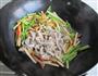 香干蒜苔炒肉丝的做法图解11