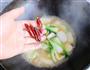 虾头油菜煮年糕的做法图解6