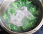 西兰花炒虾球的做法图解3