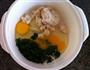 豆渣芹菜叶鸡蛋饼的做法图解4