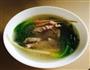 生滚猪肝瘦肉菠菜根汤的做法图解7