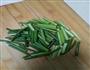 蒜薹炒蘑菇的做法图解1