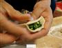 韭菜鸡蛋炉包的做法图解3