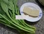 豆腐干炒油菜蕻的做法图解1