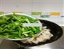 青菜肉丝炒年糕的做法图解5