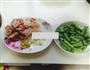 豆角焖面的做法图解1