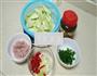 豆瓣肉末红烧茄子的做法图解1