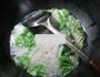 咸肉小白菜波纹面的做法图解4