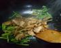 菠菜清炒五花羊肉的做法图解4