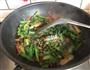 豆豉鲮鱼油麦菜的做法图解10