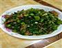 青菜炒肉的做法图解6