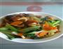 油菜炒香菇的做法图解6