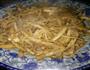 豆芽素炒饼的做法图解9