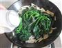 鸡丝炒菠菜的做法图解8