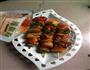 香煎多彩鸡肉串的做法图解8