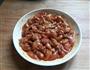 油菜鸡腿肉的做法图解3