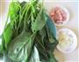 菠菜炒肉丝的做法图解1