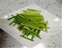 蒜薹炒腊肉的做法图解2