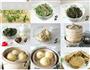 野菜马齿苋两样面团子的做法图解1