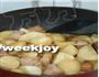 土豆海带结烧肉的做法图解3