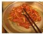 茭白炒肉片的做法图解2