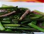 紫菜苔炒咸肉的做法图解4