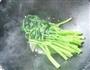 肉沫炒菜心的做法图解2