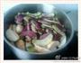 扁豆烧芋头的做法图解2