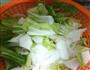 白菜梗炒肉片的做法图解2