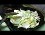 白菜梗炒肉片的做法图解4