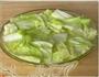 百叶白菜蒸腊鸭的做法图解2