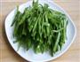 扁豆丝炒肉的做法图解1
