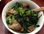 盖菜炒五花肉的做法图解1