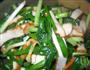 韭菜炒豆干的做法图解3