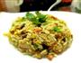 黄金腊肉炒饭的做法图解3