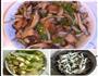 蘑菇青椒炒肉片的做法图解1