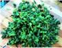 雪菜炒蚕豆的做法图解1