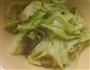酱油肉炒包菜的做法图解4