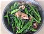 肉片炒芥兰的做法图解5