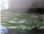 橄菜四季豆炒年糕的做法图解3